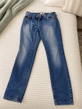 Vero Moda Washed Blue Straight Leg Jeans